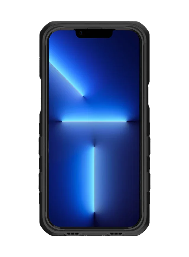 Itskins Supreme Solid iPhone 13 Pro Cover - Charcoal Black - Tashqila Itskins Supreme Solid iPhone 13 Pro Cover - Charcoal Black - Tashqila